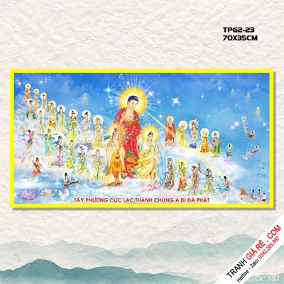 Tranh Treo Tường Phật Giáo - Đạo Giáo G101