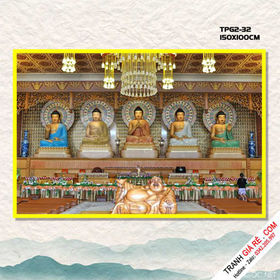 Tranh Treo Tường Phật Giáo - Đạo Giáo G110