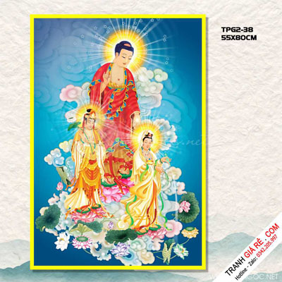 Tranh Treo Tường Phật Giáo - Đạo Giáo G116