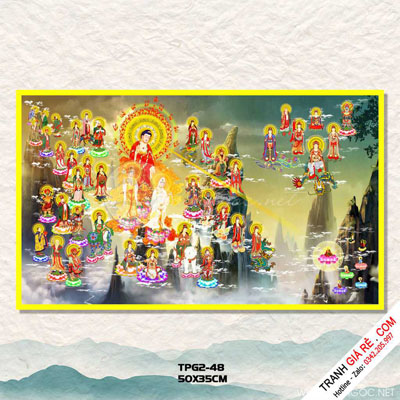Tranh Treo Tường Phật Giáo - Đạo Giáo G126