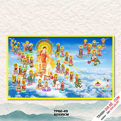 Tranh Treo Tường Phật Giáo - Đạo Giáo G127