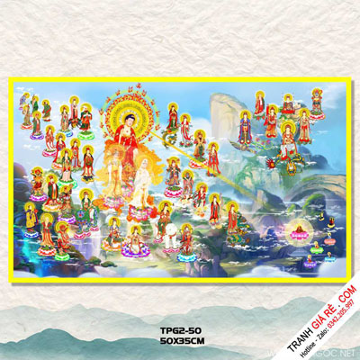 Tranh Treo Tường Phật Giáo - Đạo Giáo G128