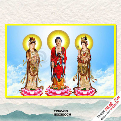 Tranh Treo Tường Phật Giáo - Đạo Giáo G155