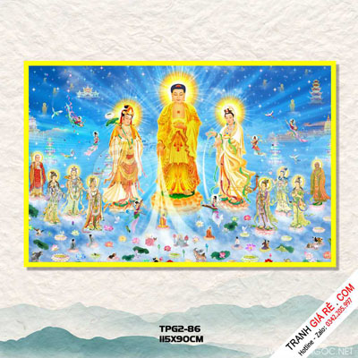 Tranh Treo Tường Phật Giáo - Đạo Giáo G161