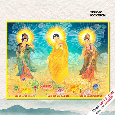 Tranh Treo Tường Phật Giáo - Đạo Giáo G90