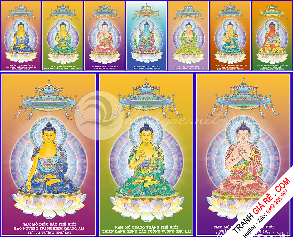 Tranh Treo Tường Phật Giáo - Đạo Giáo G212